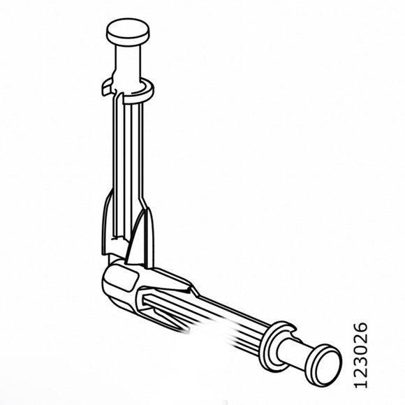 Articulated Cam Lock Dowels IKEA Part 123026 Bendable Joint Hardware replacement - Picture 4 of 5